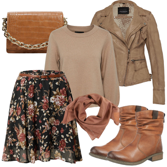 Retro Outfit s Hnědá/Béžová/Šedá/Khaki Vintage Bund/Přechodné Bundy/Letní Bund/Kožené Bund/Motorkářská bunda/Kožená vintage bunda/Neobvyklá bunda/Motorkářské Bund Oakwood "Podzimní Outfit"Look: Cool, Italský, Krásný, Old Money, Venkovní, Western, Retro, 80tá léta
