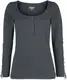 Black Premium by EMP graues Langarmshirt