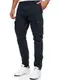 Indicode Herren Alex Cargohose aus Baumwolle mit 6 Taschen   Cargo Chino Hose f. Männer Navy M