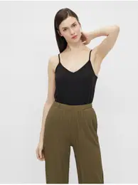 Black Women's Basic Tank Top Sirene - Women