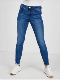 Blue Womens Skinny Fit Jeans - Women