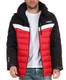 Geographical Norway Herren Steppjacke Benoit gesteppter Anorak mit Kapuze Black M