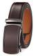 GFG Herren Gürtel,Leder Automatik Gürtel Für Herren Jeans Anzug Gürtel-3,5cm Breite-333-125-DARK BROWN