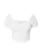 HOLLISTER Bluse pastellblau / grün / offwhite