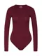 HOLLISTER Shirtbody weinrot