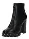 Lost Ink Damen - Stiefeletten JIN STUD OUTSOLE CLEAT BOOT schwarz