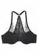 S.Oliver RED LABEL Bodywear Push-up-BH mit Spitzenrücken schwarz