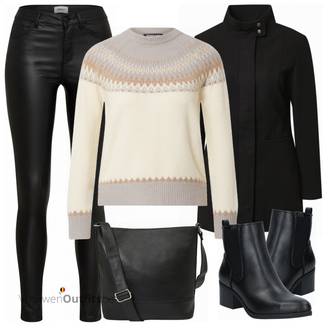 Outfit "Herfst look voor het alledaagse leven"