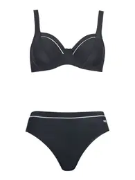 Bikiny černá / bílá