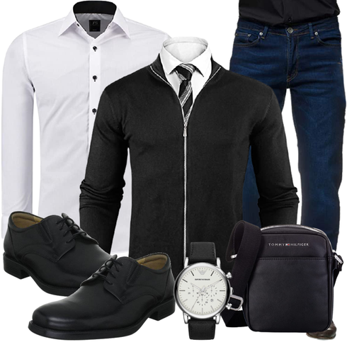 Weiß Accessoire J'S FASHION kombinieren