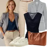 Kurze Klassische Blazer Outfits image