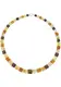 FIRETTI Collier braun / silber