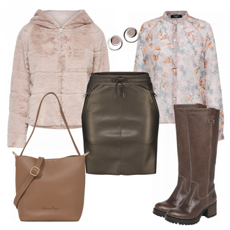Outfit mit Rot Stiefel Bullboxer "Maria"