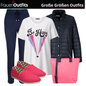 Outfit mit Rot Espadrille TOMS "Perfekt für Mollige"