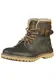 MUSTANG Schnürboots graphit / braun