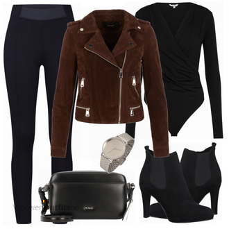 Winter Outfits met blauw ESPRIT "Only"