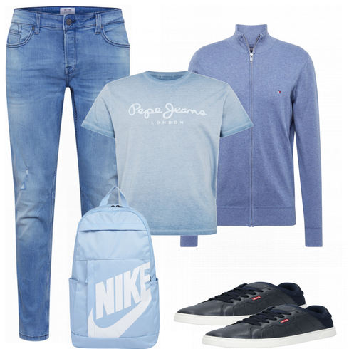 Weiß Rucksack Nike Sportswear kombinieren