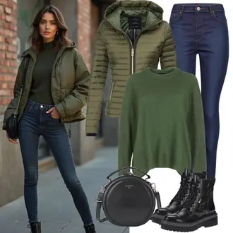 Ausgang Outfits im Winter "Frühling Look"