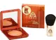 IKOS ''''Beauty Set - Egyptische Erde'''', Brunungspuder & Kabuki-Echthaarpinsel (2-tlg.) cognac / bronze