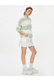 Knitwear Sweater High Neck Long Sleeve