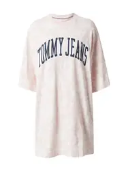Tommy Jeans Kleid ''''COLLEGIATE'''' navy / rosa / pastellpink