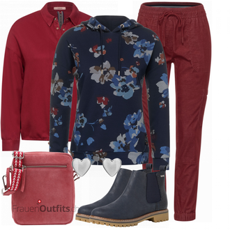 Outfit mit Weiß Schmuck Ted Baker "Trendiges Herbst Outfit"