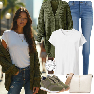 outfit mit Bež/Rumena/Oranžna Torba za pametni telefon/Torba za čez ramo/Satchel torba/Torbica za mobilni telefon/Mini torbica/Vrečka za prenašanje art of polo "Pomladanska obleka"