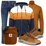 Orange Strickjacken und Cardigans kombinieren image