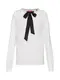 S.Oliver Damen - Shirts & Tops Blusenshirt schwarz / naturweiß