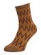 FALKE Socken ''''Bread Crumb'''' dunkelbeige / braun / cognac