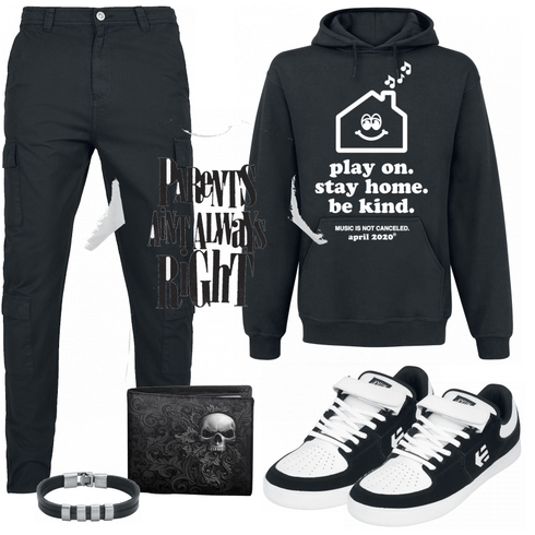 Blau Hose Urban Classics kombinieren