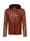 FREAKY NATION Jacke ''''Get Start'''' karamell / schwarz