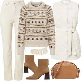 Outfit Inspo Schule mit Khaki/Beige Cordhose/Bügelfaltenhose/Musselin Hose/Hose mit Schlitz/Skinny Hose/Slim Hose/Gerade Hose/Twill Hose Only "Trendiges Outfit Inspo"Look: Konzert, Muttertag, 30 Geburtstag, Strandtag, Schule, Hütten, Standesamt, 18 Geburtstag, 40 Geburtstag, Geburtstag