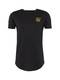 SikSilk T-Shirt gold / schwarz