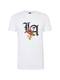 Mister Tee T-Shirt ''''LA Rose'''' schwarz / weiß