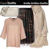 Beige Guess Stiefel Outfits image