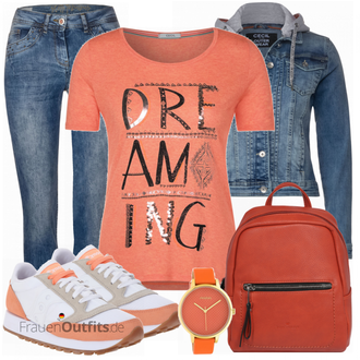 Outfit mit Sneaker Saucony "Outfits für jeden Tag"