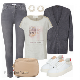 Outfit mit T Shirt Cartoon "Sommer Bekleidung"