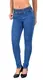 ESRA Damen Jeans Hose Skinny Damen Jeanshose mit Gummibund Gummizug bis Grosse Grössen J440
