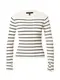VERO MODA Pullover 'GOLD' creme / schwarz