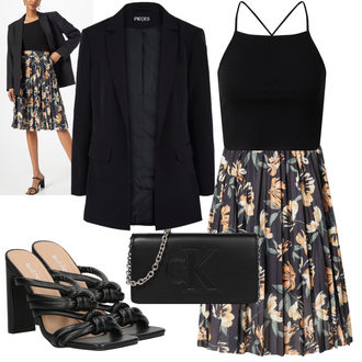 Mit Fransen Outfit mit Schwarz/Dunkelgrau/Grau/Grün/Lila Mantel/Blazerjacke/Blazer mit Feder/Boyfriend Blazer/Lederjacke/Eleganter Blazer/Longblazer/Oversize Blazer/Lederjacke für Männer/Smoking Blazer/Lederjacke Pieces "Eleganter Look"