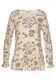 BOYSENS Shirt hellbeige / helllila / naturweiß