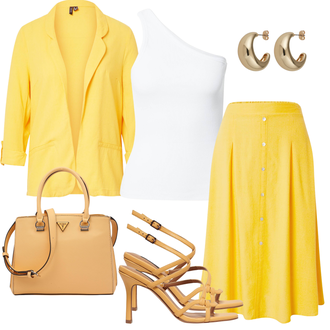 Outfit s Hnědá Dlouhý Zimní Kabát/Dlouhé Šaty/Taška/Dlouhá tylová sukně/Doplňek Guess "Elegantní Podzimní Outfit"