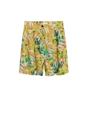 MANGO Shorts ''''Zeila'''' safran / mischfarben