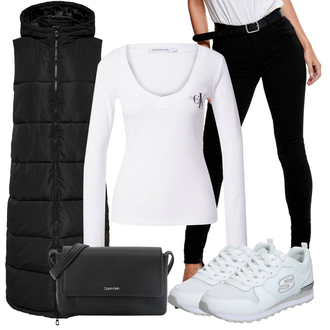 Kombinacije za festival teplý sa Crna Only "Jesenski outfiti"