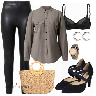 Outfit mit Blau High Heel Ara "Stylisches Outfit für den Frühling"