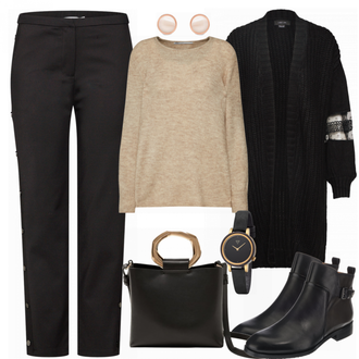 Outfit mit Blau Winterschuh Pikolinos "Lady"