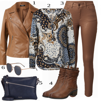 Outfit sa Kožna Jakna Only "Stilski Jesen Outfit"