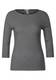 Street One Damen Basic Shirt mit Streifen in Schwarz,Weiß