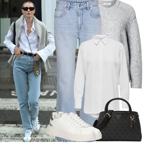 Comment poter Gris clair/Gris Tricot Grande Taille/Pull 2 en 1/Pull Basique/Pull Carmen/Pull en Cachemire/Pull Cut-out/Pull en Maille Fine/Pull d'allaitement/Pull Simple/Pull en Laine/Women's Hoodies and Sweatshirts About You, Bleu clair Pantalon Grande Taille/T-shirt/Jean Évasé/Jeans avec Fente/Veste en Cuir pour Homme/Jeans vintage/Jean Large VERO MODA, Blanc/Crème Grande Taille Blouse et Tunique/Chemise Business/Chemise Casual/Chemise Business/Chemise en Mousseline/Chemise sans Repassage/Chemise Chemisier/Chemisier Grande Taille JdY avec Bleu clair Pantalon Grande Taille/T-shirt/Jean Évasé/Jeans avec Fente/Veste en Cuir pour Homme/Jeans vintage/Jean Large VERO MODA